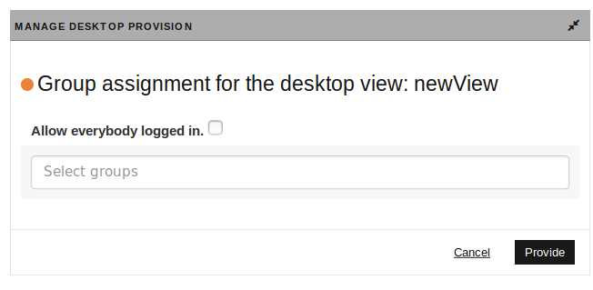 Desktop View Manager