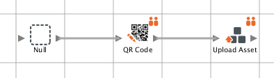 QR code workflow